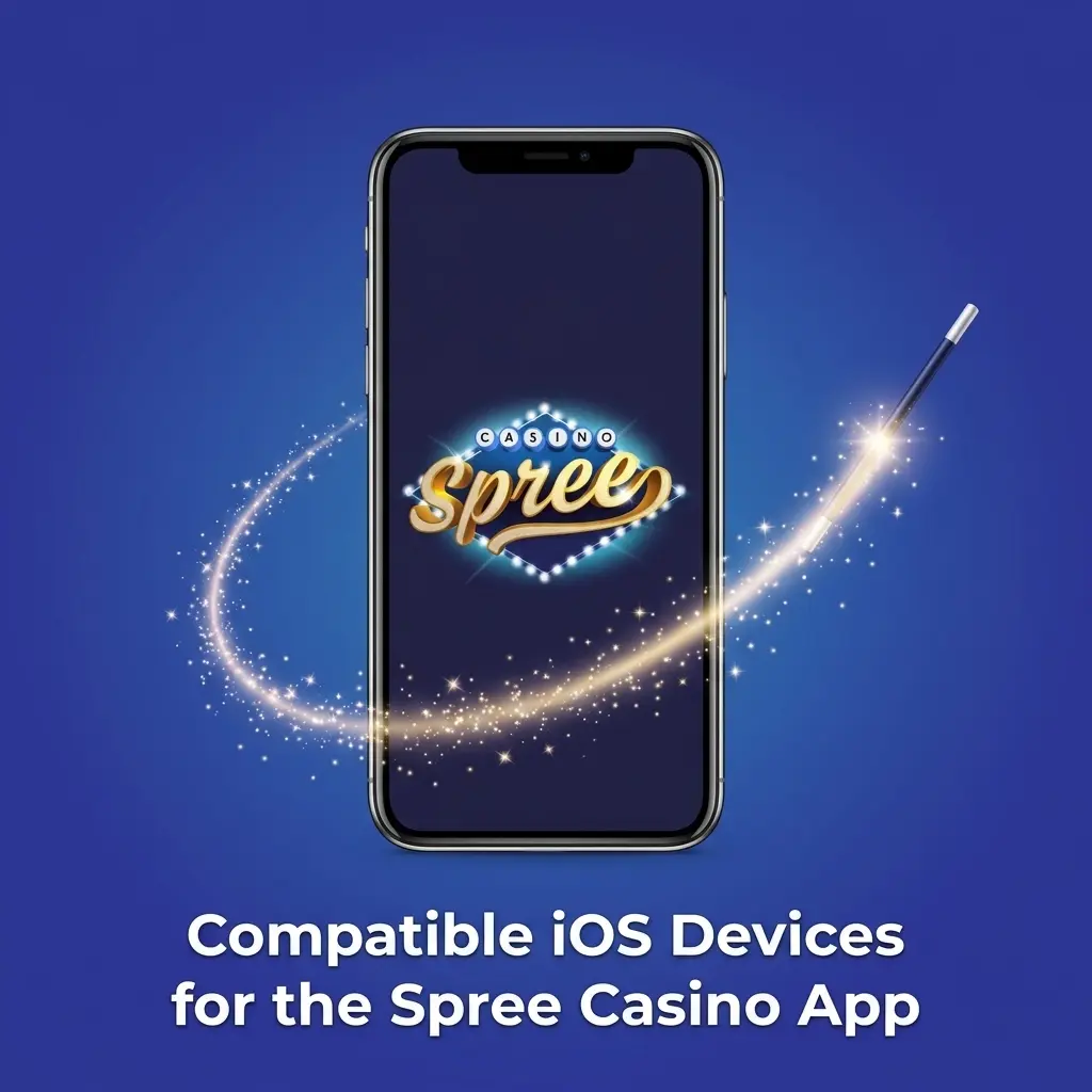 Spree Casino app compatible iOS devices including iPhone X through 15 series and supported iPad Air, Pro, and mini models
