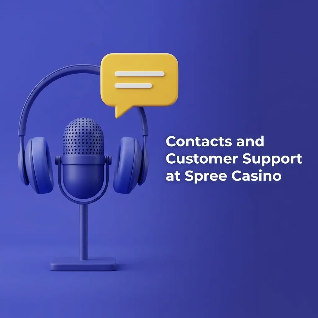 Spree Casino 24/7 customer support options including live chat, email, and help center for US players