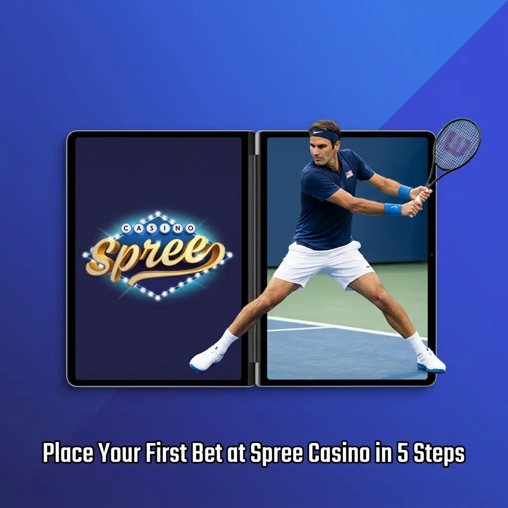 Step-by-step guide to placing your first sports bet at Spree Casino in 5 easy steps from registration to confirmation