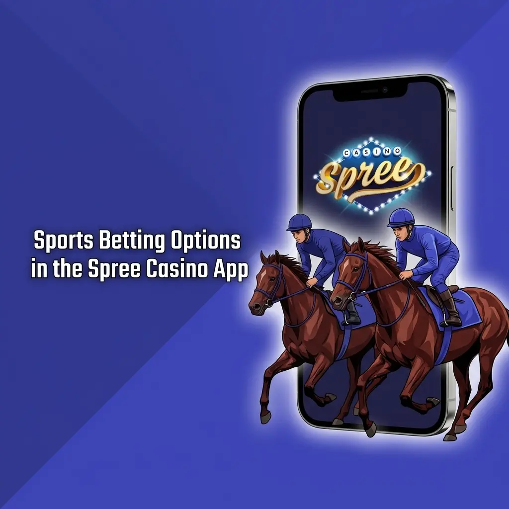 Spree Casino app sports betting options including NFL, NBA, MLB, NHL, soccer, tennis, golf, MMA, eSports, and motorsports