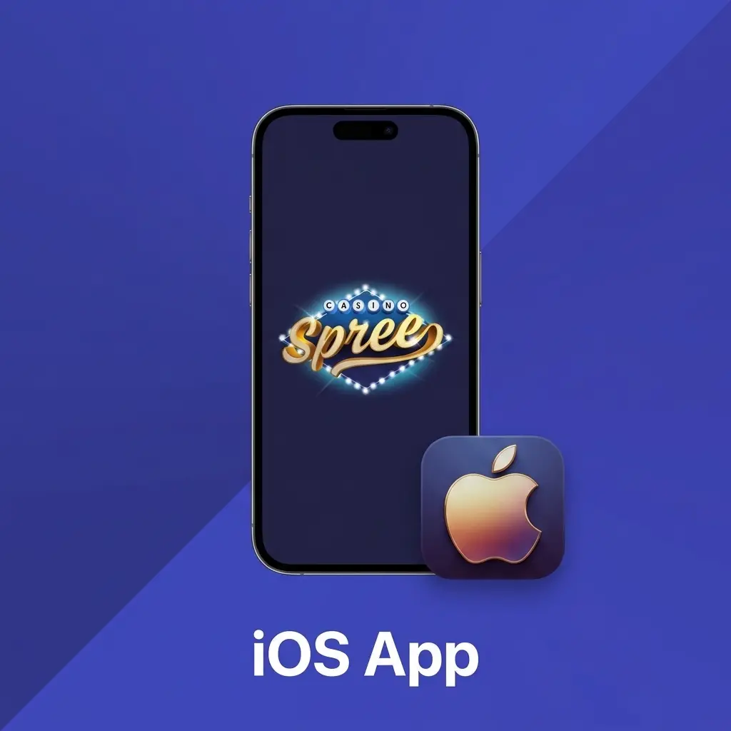 Spree Casino iOS app setup guide showing Safari browser steps to add the mobile site to iPhone home screen