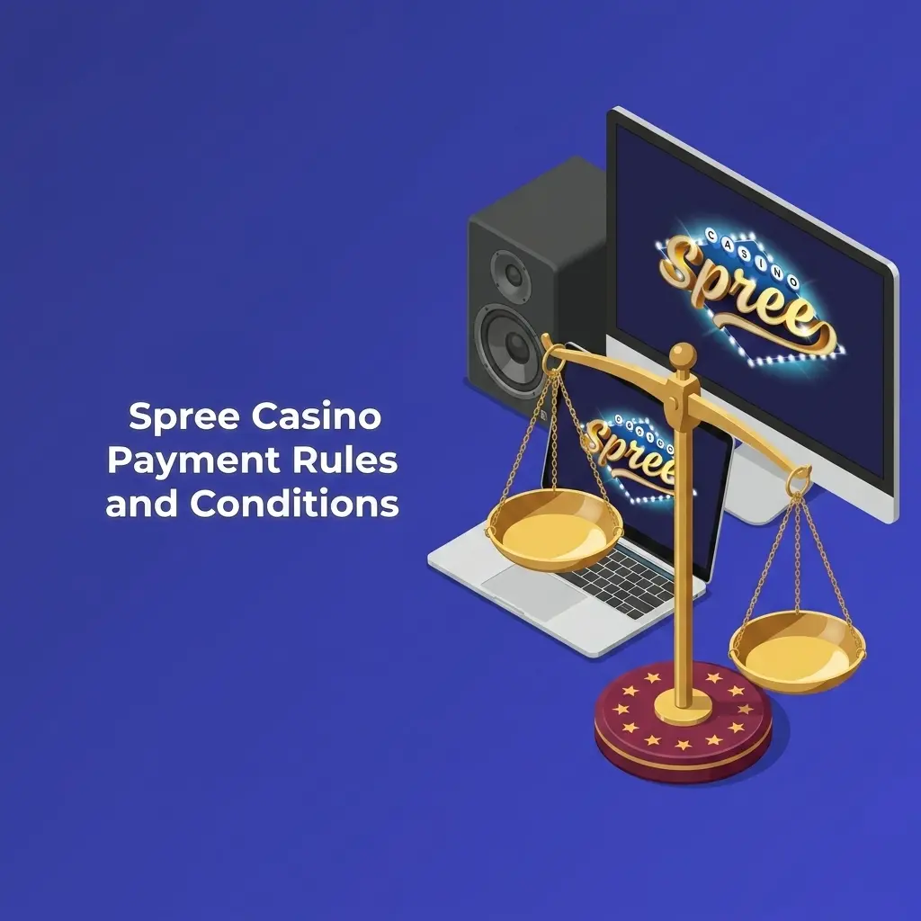Spree Casino payment rules covering KYC verification, redemption thresholds, and bonus coin restrictions for US players