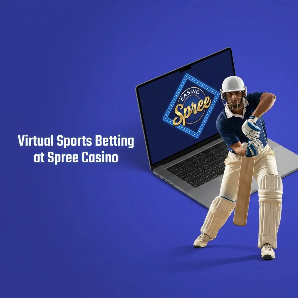 Virtual sports betting options at Spree Casino including football, basketball, horse racing, and tennis simulations