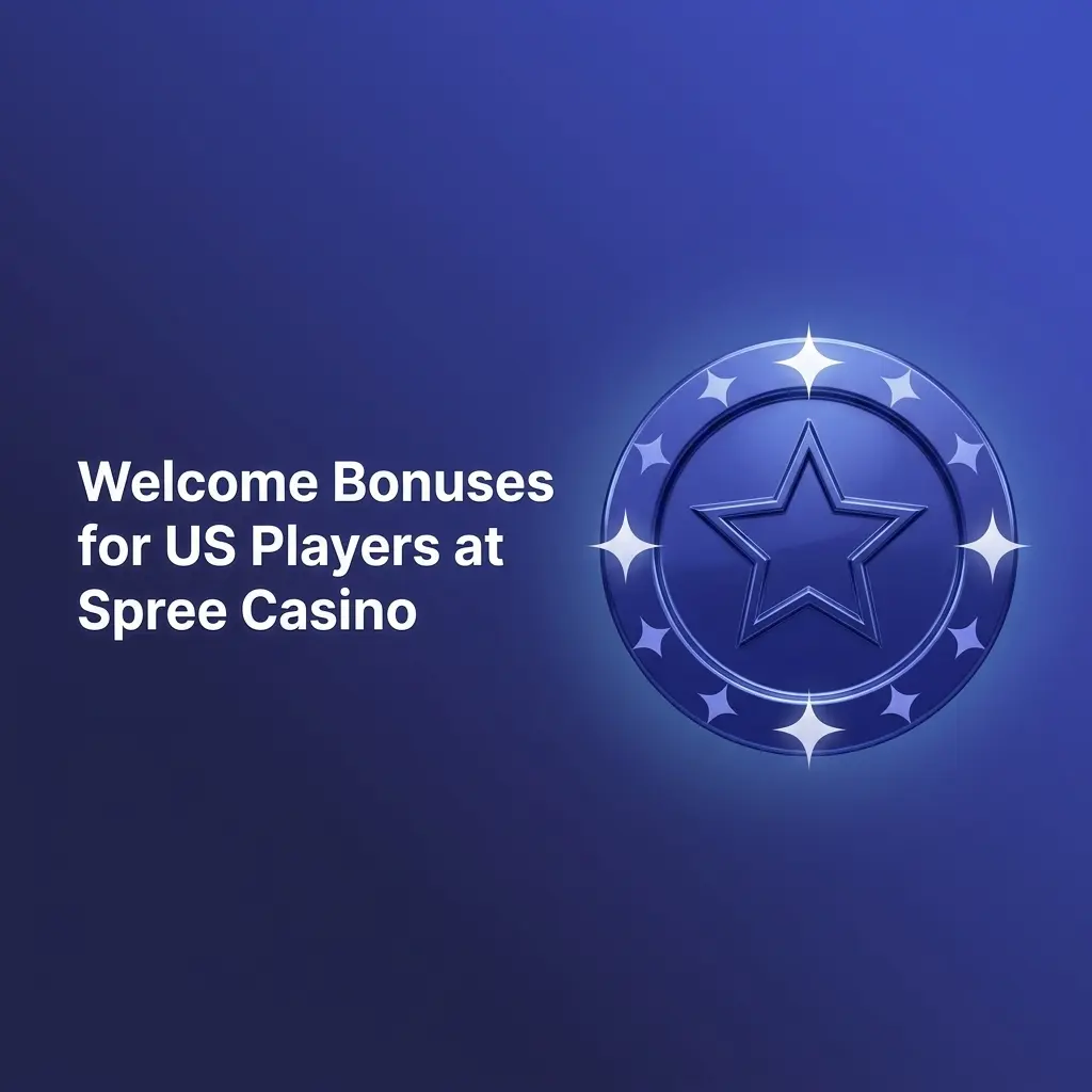 Spree Casino welcome bonus for US players offering 85000 Gold Coins and 62.5 Sweeps Coins on registration